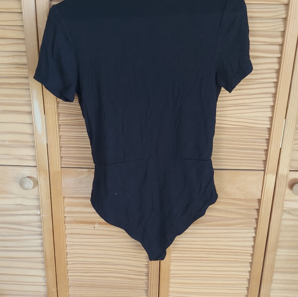 Basic black bodysuit